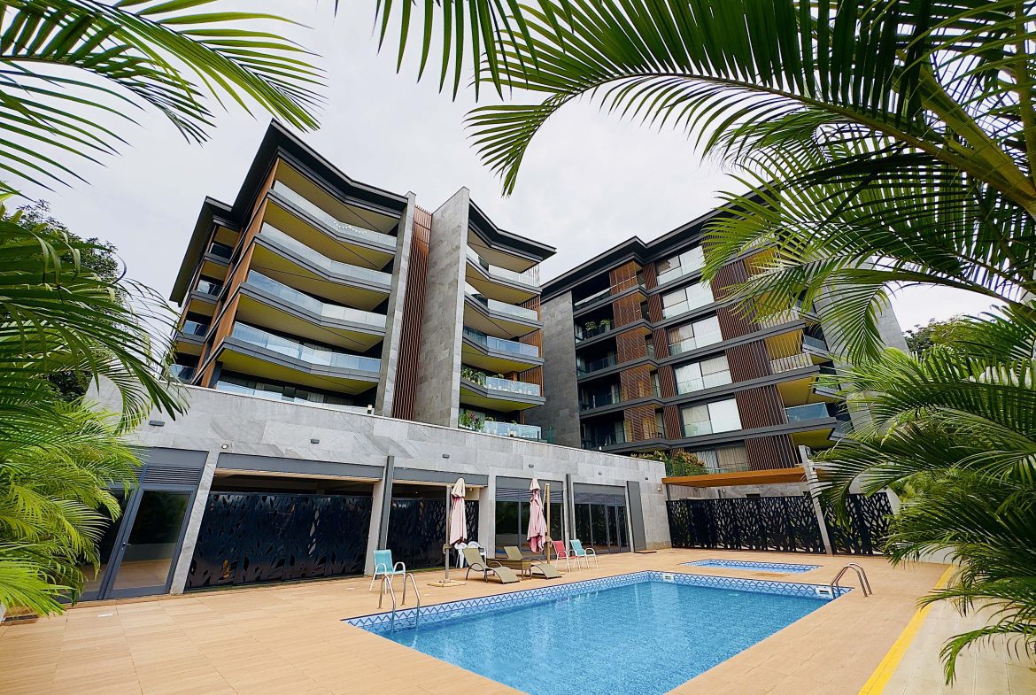 Kololo Executive Living: Modern 3-Bed Fully Furnished Apartment with Pool, Gym, Sauna & Lift | 6+ Month Leases