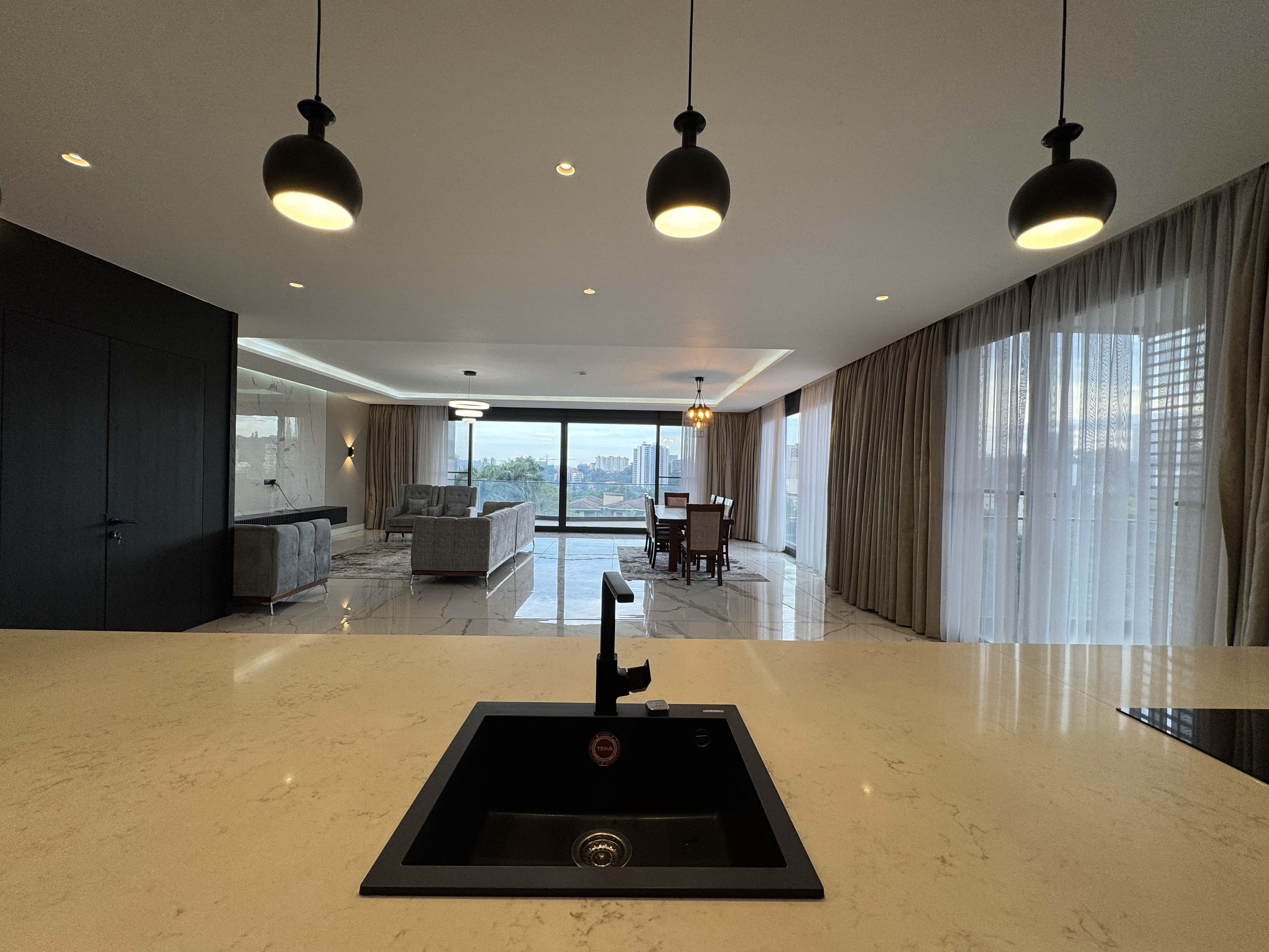 IMG_3516 Kololo Executive Living: Modern 3-Bed Fully Furnished Apartment with Pool, Gym, Sauna & Lift | 6+ Month Leases